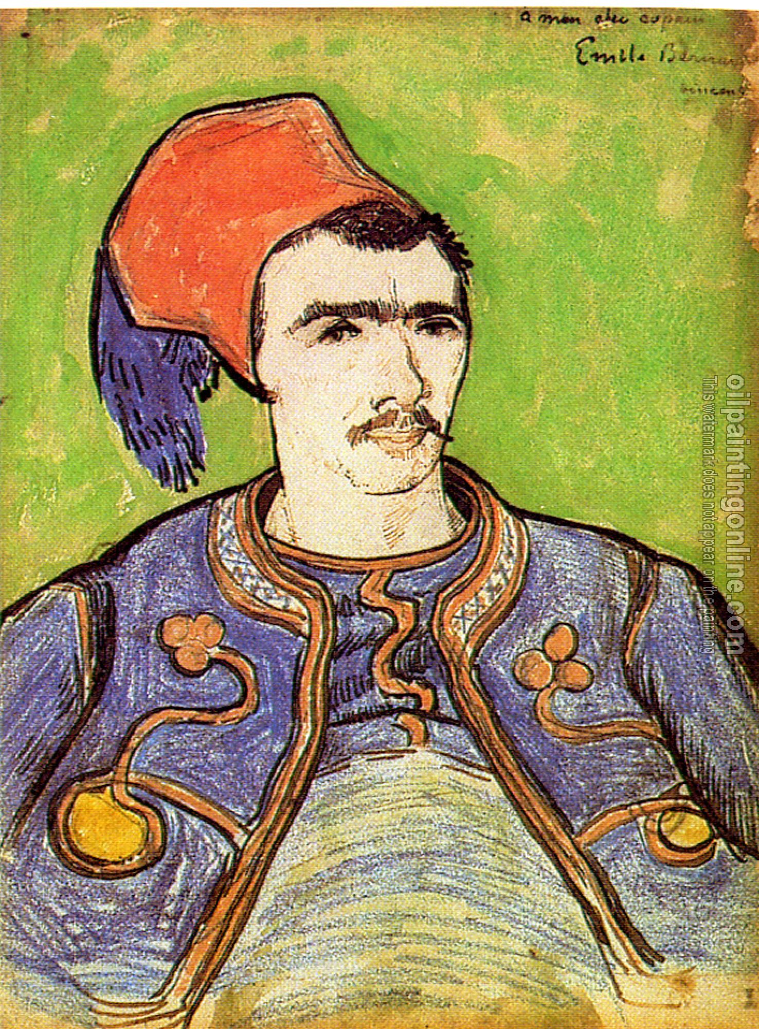 Gogh, Vincent van - Zouave,Half-Figure